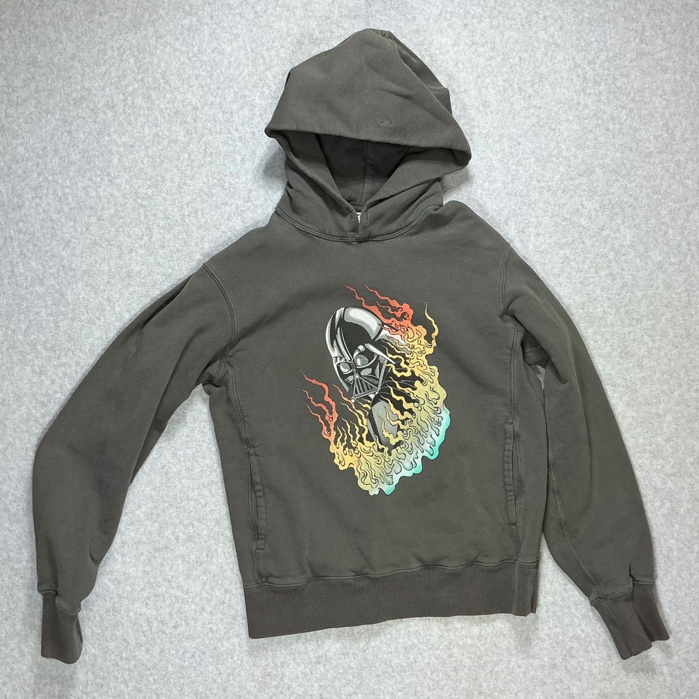 Uniqlo UT Star Wars Darth Vader Graphic Hoodie Gray XS